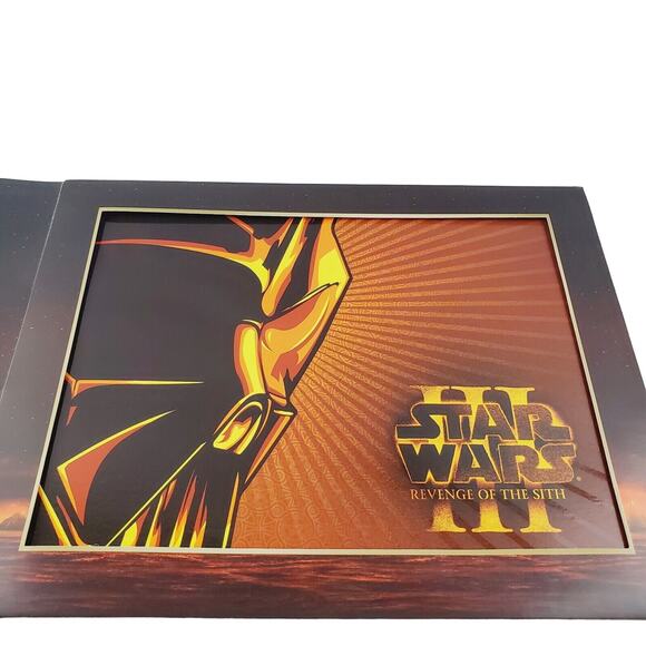 Star Wars III Revenge of the Sith Best Buy Limited Edition Lithograph 2005 Retro - Picture 6 of 6